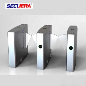 Entrance electronic fingerprint used counter flap barrier turnstiles for sale