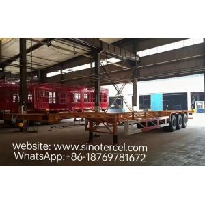 Skeletal Type Container Semi Trailer 30-60T 40 Ft Semi Trailer LML9400TPB SGS/BV