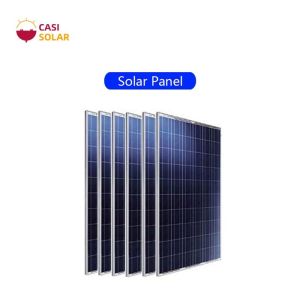 TUV Hybrid Solar Power System 220V Monocrystalline Solar Panel Independent