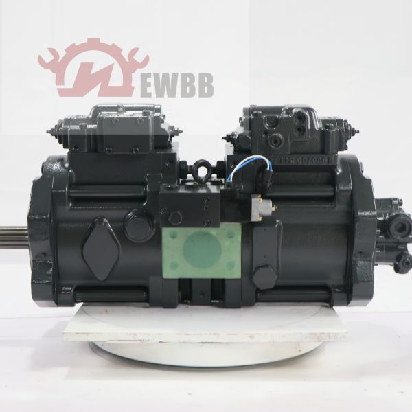 Quality Kate Excavator Kawasaki Hydraulic Piston Pump K3V112DT Black Color wholesale