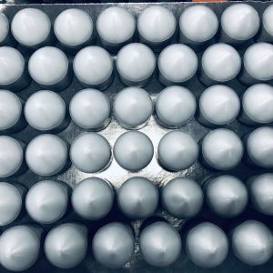 DTH ø9mm Tungsten Carbide Buttons Silver Gray In Medium Hard Rock Layers