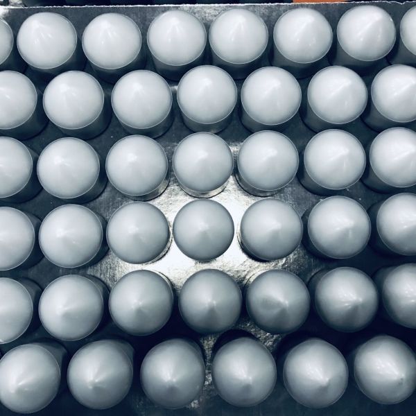 Quality DTH ø9mm Tungsten Carbide Buttons Silver Gray In Medium Hard Rock Layers wholesale