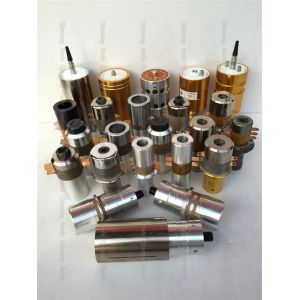 Welding Process High Frequency Ultrasound Transducer With PZT8 Ceramics Middle