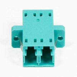 Blue Plastic Fiber Optic Adapter LC/Upc Duplex Om3 Single Mode Fiber Adapter