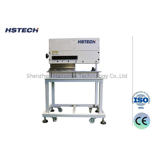Low Force Stress Pneumatic PCB Depaneling Equipment for V-Cut Line Connectted