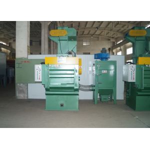 Rubber Belt Tumble Shot Blasting Machine Automatic 2200m³ / H Air Consumption