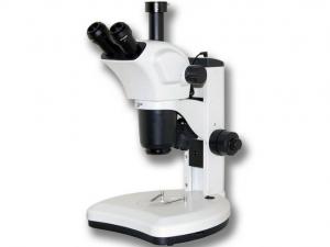 China Positive Image Stereo Zoom Microscope With Horizontal Control Knob 7X To 63X on sale
