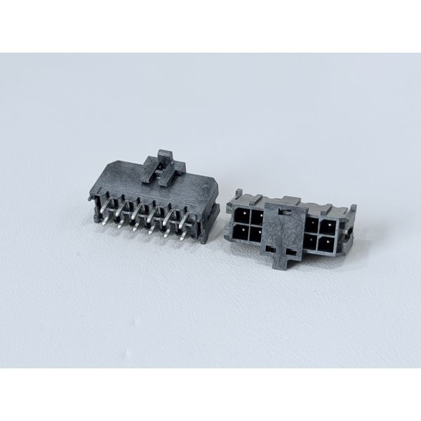 Micro-Fit 3.0 tyco Pin Header 3.0mm Pitch 2×6 Vertical PCB Power & Signal Connector with Peg, Tin-Plated Terminals for IDC Wire Harness, Automotive &