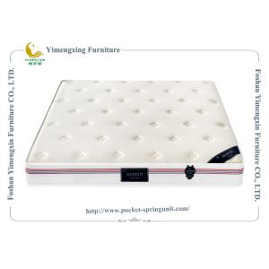 Medium Firm Queen Size Hybird Latex Mattresses With All Around Zipper