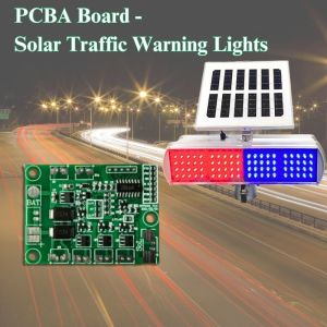 Solar Traffic Light Controller Board 2.4G Wireless Synchronous Transmission