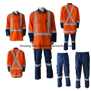 Anti Fire Arc Proof Fr Suits With Multiple Reflective Tapes