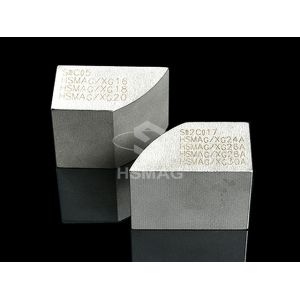 Badge Shape Irregular Permanent Magnet，Custom HSMAG Samarium Cobalt Magnets,