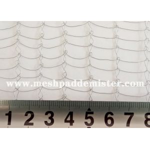 High Resolution 12 Mm Hole SS304 Knitted Wire Mesh