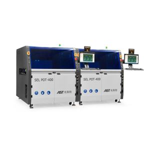 Full Automatic Lead Free Wave Soldering Machine with 350mm PCB Size and 18kw