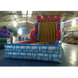 Funny Inflatable Interactive Games Sticky Wall with Accessories