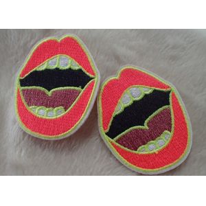 Silicone Rubber Clothing Main Label , Black 3D Effect Sew On Logo Patches