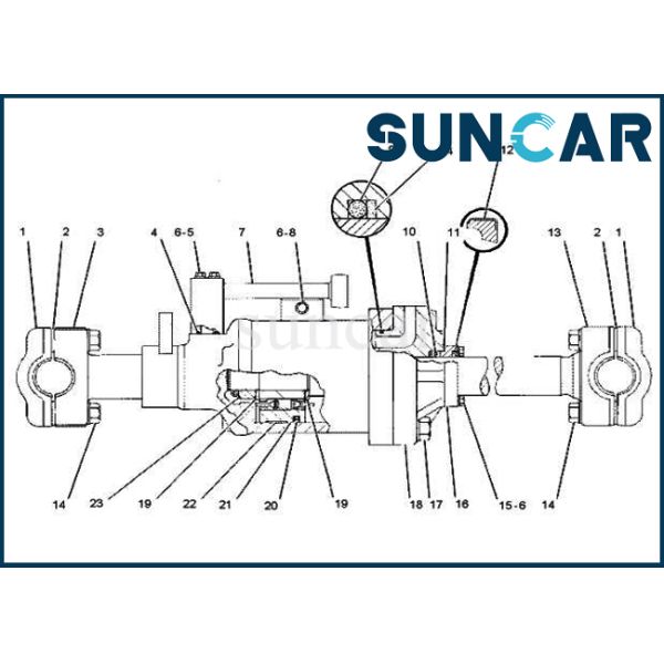 CA4F8420 4F-8420 4F8420 Packing For C.A.T Bulldozer 6A 7A 824S 8A 8SR