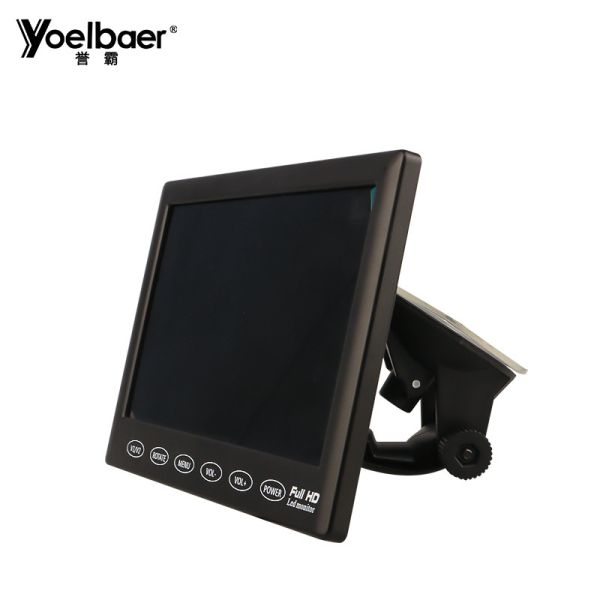 Quality Touch Key 400 Brightness 24V Monitor 7 Inch Tft Lcd Monitor Two Way Video Input wholesale