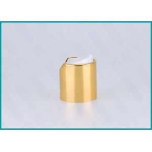 24mm Disc Top Cosmetic Bottle Caps Frost Finish With Multi - Colour Options