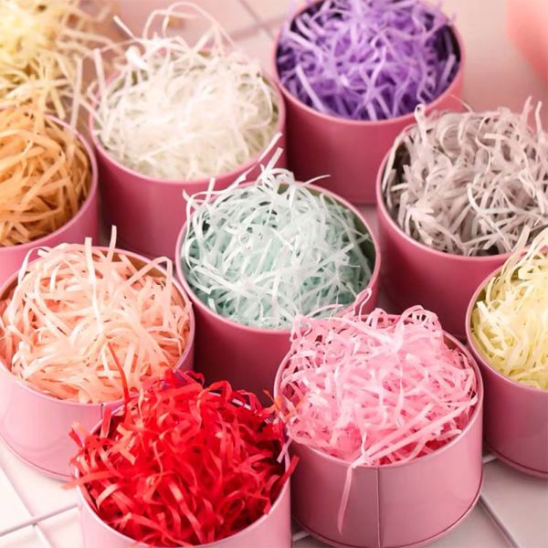 Quality Recyclable Crinkle 2mm Color Shredded Paper For Gift Boxes wholesale