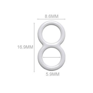 Eco Friendly 6MM 8MM Bra Adjustable Slider Tall Design