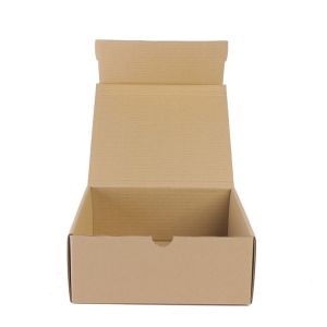 Recyclable Custom Clothes Shipping Mailer Cardboard Box With Kraft Corrugated