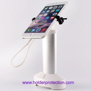 Comer Gripper easel for mobile phone security displays with interior cable