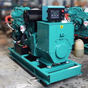 Electric Marine Diesel Generator Set 50hz 80KW 100kva Cummins 6BTA5.9-GM100 6