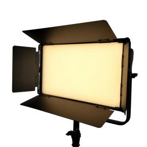 High TLCI/CRI Soft 100W LED Soft Panel Lights with DMX & LCD on-board control and V-mount plate
