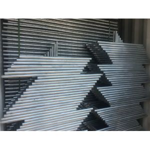 8FT X 12FT 12.5GA wire 38mm outer tubing temp chain link construction security