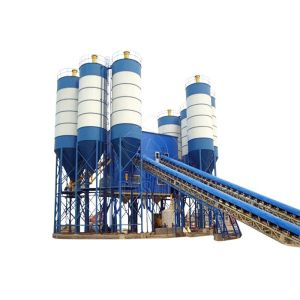 Belt Type Wet Mix Concrete Batch Plant Fixed Precast 90m3/H Concrete Mixing
