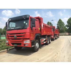 SINOTRUK HOWO 6x4 Dump Truck 18 CBM With HF9 Front Axle And HC16 Rear Axle