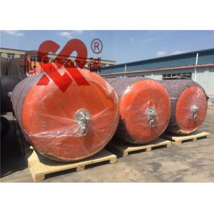 2.0m Diameter Polyethylene Foam Filled Fenders 3.5m Length For Barge Boats