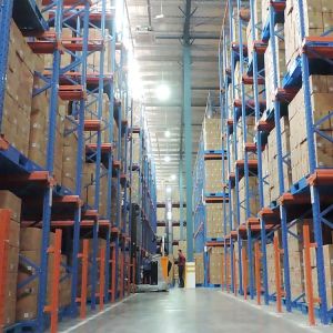 Logistics Heavy Duty Cargoes 4 Layers Selective Storage Racking