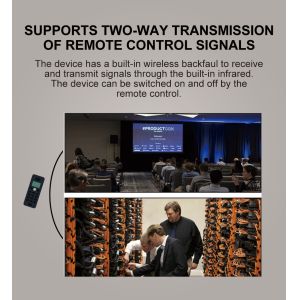 Home Interface HDBT HDMI Extender Up To 4K 60Hz Resolution Support for Disco Bar