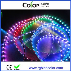 60led per meter black and white pcb apa104 led strip
