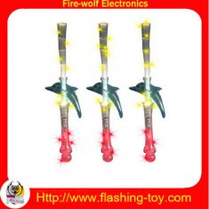 1 rainbow led light Acrylic and ABS Flashing Light Stick by battery HL-B1130