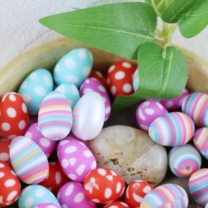 Food Grade Focal Beads Silicone Chicken Eggs Bunny Shape For Pen Making