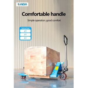 1150 x 180 mm Manual Hand Pallet Truck with Mechanical Steering