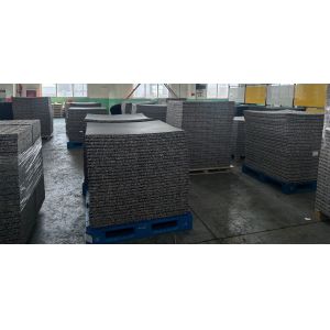 School Gym Floor Rubber Sheets with EPDM Dots and Customizable Thickness 15mm