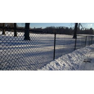 chain link wire mesh fence 50mm x 50mm hot dipped galvanized chain wire tension