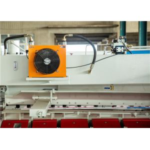 QC12K Hydraulic Swing Beam Shearing Machine For 6mm Sheet Cutting
