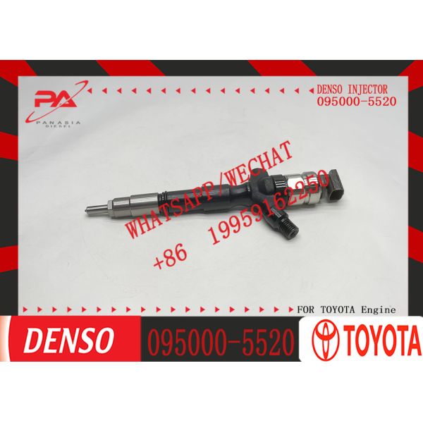 23670-39276 23670-39235 23670-30100 095000-5520 095000-5930 095000-6190 Fuel Injector for Denso Toyota Hilux Hiace 2KD 4WD D4D