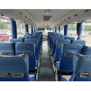 12m 57seats LHD Used Bus Diesel Engine Coach Bus 1door Used Commercial Buses