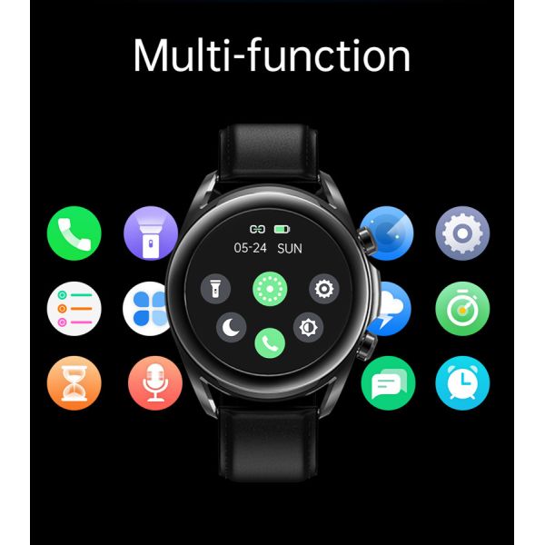 T12 SP02 Calorie Counter Watch With 500Nits 1.85 Inch TFT Screen