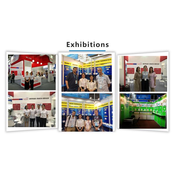 24V Single Stage Fireproof ABS Air Conditioner Thermostat