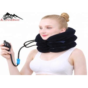 Full Flannel Lumbar Support Brace Medical Soft Inflatable Cervical Neck Collar