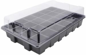Cheap PVC Garden Grow Plug And Seed Growing Tray For Sapling Seedling Heat Mats for sale