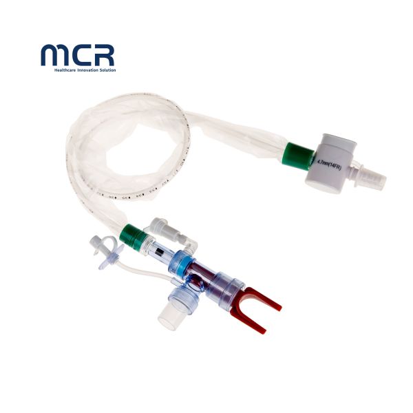 Quality Medical Disposable Supplies Suction Catheter Closed With Control Latex wholesale