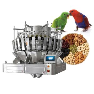 Automatic 14-Head Parrot Food Packing Machine 10g-1000G 220V